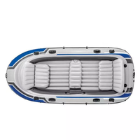 Bateau de pêche gonflable individuel en PVC à prix d'usine pour la navigation sur lac