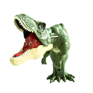 2023 nueva prensa Shake izquierda y derecha miedo torsión Tyrannosaurus Rex pistola descompresión truco dinosaurio chico Juguetes - Product Image 2