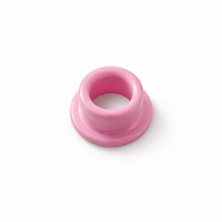 Œillet de guidage de fil en céramique d'alumine rose, pièce de rechange pour machine textile à bobinage haute vitesse, tissage et tricotage