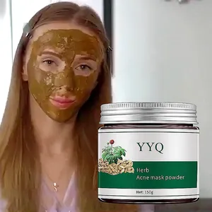 Private Label Natuurlijke Organische Mee-eter Verwijderen Acne Behandeling Gezichtsmasker Anti Acne Gezicht Modder Klei Masker