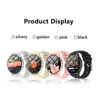 Montre connectée T10, écran rond de 1,50 pouce, appels sans fil, moniteur de fréquence cardiaque, suivi du sommeil, podomètre, ultra faible consommation d'énergie, OEM ODM