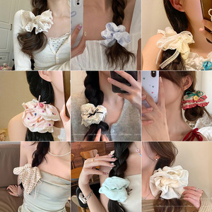 Coleteros Franceses Elegantes Hechos a Mano de Alta Elasticidad con Cinta <span class=keywords><strong>y</strong></span> Accesorios de Costura <span class=keywords><strong>para</strong></span> Mujer, Ideales <span class=keywords><strong>para</strong></span> Fiestas - Product Image 5