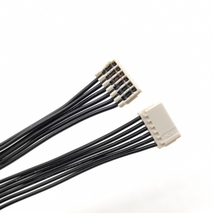 Aangepaste 0,6 mm pitch IDC doorborende terminalkabel enkelrijig multi-pin doorborende kabelboomconnector kabelassemblage - Product Image 4