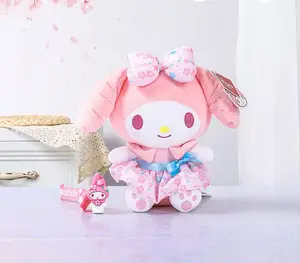 Hot Sale Cartoon Anime Sakura Series Cute Doll Kulomi Ornament Cinnamoroll For Girl Birthday Gift