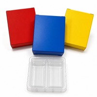 Flacon vide personnalisable pour emballage pharmaceutique, boîte pliable en papier de 3 ml pour peptides avec plateau en plastique