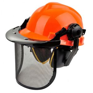 Casco de Seguridad Forestal Ajustable con Ranura en Y CITICITY, Certificado CE Estándar EN 397 EN1731, Visera Transparente, Orejeras Resistentes a Impactos - Product Image 1