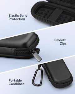 Estuche impermeable para SE/Pro <span class=keywords><strong>V2</strong></span>/Pro/<span class=keywords><strong>Duo</strong></span>, Relay/1Mii Transmisor inalámbrico Receptor Estuche portátil con cremallera para viaje en avión - Product Image 4