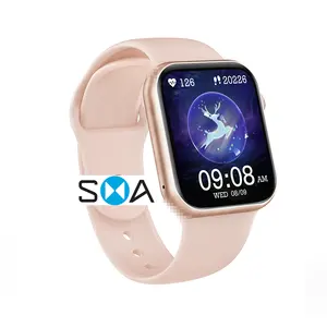 Mehrere Trainings modi Gesundheits modus Schlaf überwachung Smart Watch Bluts auer stoff überwachung SMA F3 Pro Smart Watch For Lady