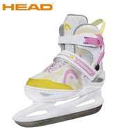 Patins à roulettes ajustables bicolores HEAD pour enfants avec roulements ABEC-5, coque en PP, roulettes lumineuses, 4 tailles, pour usage extérieur