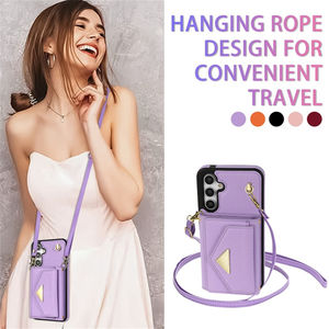 7 Cartes Fente Sac À Main En Cuir Téléphone étui pour <span class=keywords><strong>samsung</strong></span> <span class=keywords><strong>A51</strong></span> 4G A12 5G A52 A53 A13 A04S M13 A54 A14 Lanière Sangle Portefeuille Stand Couverture - Product Image 6