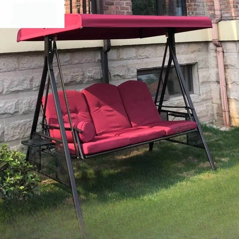 Rojo vino, placa de asiento reforzada con malla de hierro.