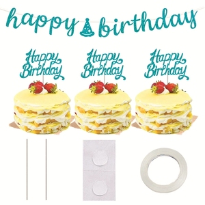 Banderoles de lettres scintillantes les plus vendues pour les décorations de fête d'anniversaire - Product Image 4