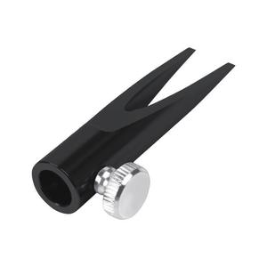 Taille-crayon mécanique manuel en métal, taille standard, double fente en forme de U pour crayon à sourcils - Product Image 1