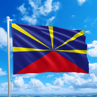 Bandera de Australia Personalizada de 3x5 pies, Resistente a los Rayos UV, Doble Costura, Poliéster 100D Ecológico, Colores Vivos, Anillas de Latón