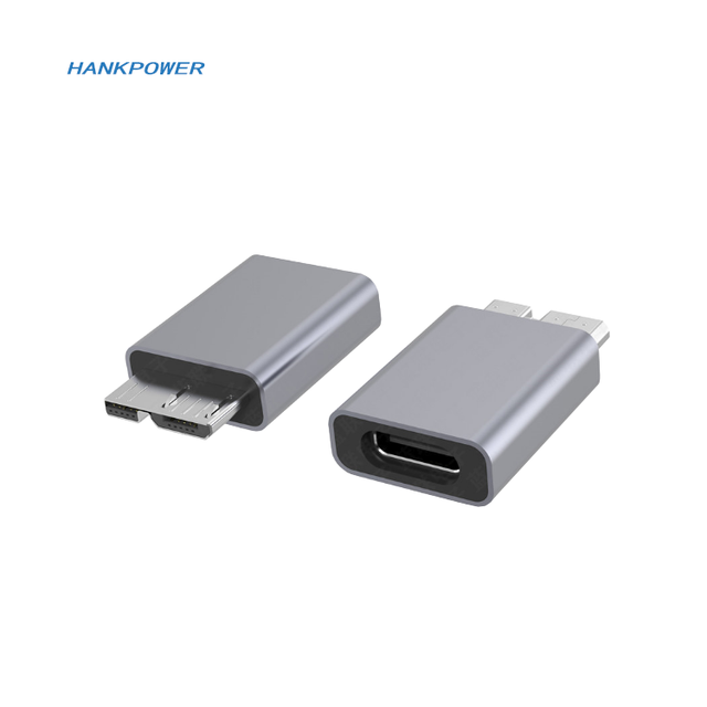 5V 3A Micro B USB 3.0 Adapter 480mbps Data Transfer Type C Female to Micro B Male OTG Converter