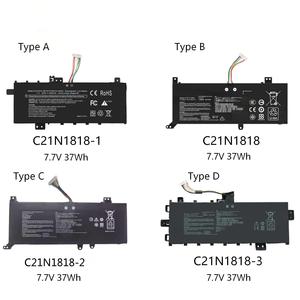 แบตเตอรี่แล็ปท็อป <span class=keywords><strong>C21N1818</strong></span> OEM สำหรับ Asus A412FA X412FJ X512DA F512FA Y4100FA แบตเตอรี่โน้ตบุ๊ค - Product Image 3