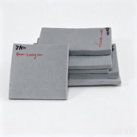Feutre polyester isolant thermique antistatique enduit de PE, coussin de tension pour machine de découpe d'acier, accessoires pour l'industrie textile et la maison