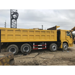 Sinotruk HOWO รถบรรทุกดีเซล12ล้อขับเคลื่อนซ้าย8*4 371HP ยูโร5มาตรฐาน30ตันรถบรรทุกมือสอง - Product Image 1