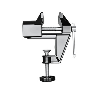 Tornillo de Banco Mini Yunbei Yb con Mordazas Lisas para Montaje en Perno, Herramienta de Bricolaje para Trabajos en Madera - Product Image 1
