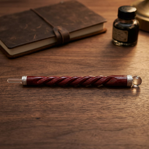 Venta en Línea: Pirámide del Amor Feng Shui, Varitas de Madera Grabadas con Gemas de Ágata, Obra de Arte Coleccionable de Gujarat, Crystalexport.com - Product Image 3