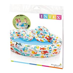 Piscine gonflable pour enfants Intex 59469 et bassin à pagaies 1,32 m x 28 cm, capacité 248 L - Product Image 3
