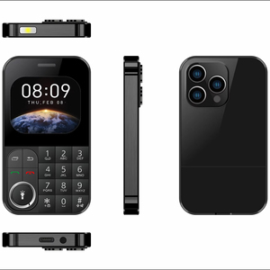 V9 Mini Điện Thoại Di Động <span class=keywords><strong>Dual</strong></span> <span class=keywords><strong>Sim</strong></span> Thẻ Tốc Độ Quay Số 2.01 ''Màn Hình Ma Thuật Bằng Giọng Nói FM Đài Phát Thanh Danh Sách Đen Nhỏ GSM Điện Thoại Di Động Loại C - Product Image 1