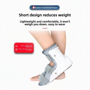 Ortesis Médica <span class=keywords><strong>para</strong></span> Tobillo y Pie, Soporte Ortopédico <span class=keywords><strong>para</strong></span> Esguinces de Tobillo, Fracturas Metatarsianas y Postoperatorias - Product Image 3