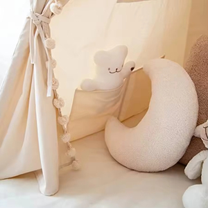 Tente de jeu intérieure Princesse pour bébé, tente indienne en coton pour enfants, maison de jeu tipi pour garçons et filles - Product Image 6