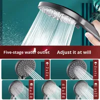 Ensemble de pommeau de douche pluie chauffe-eau unique pour salle de bain à domicile pressurisé pour appartement ou hôtel pour cuisine, salle de sport et toilettes