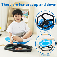 Chaise sensorielle pour enfants Chaise tournante Sit and Spin Sensory Toys Spinning Chair pour enfant Siège rotatif à 360 ° pour la capacité d'équilibre