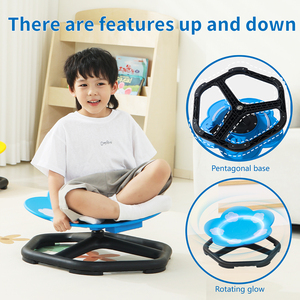 Cảm giác Ghế cho trẻ em quay ghế ngồi và quay cảm giác đồ chơi quay Ghế cho bé 360 ° xoay ghế cho khả năng cân bằng - Product Image 5