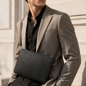 Sac à bandoulière minimaliste pour homme, sangle réglable, léger, sac messager pour les voyages d'affaires, les déplacements quotidiens, OEM ODM - Product Image 6
