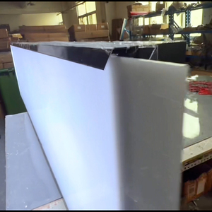 定制 LED 小型亚克力灯箱发光标牌 方形侧装标牌 适用于企业户外广告展示 - Product Image 3