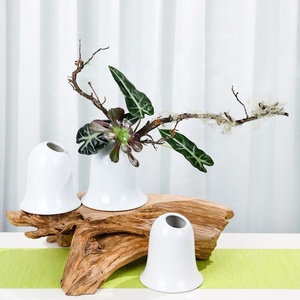 Jianshan vases <span class=keywords><strong>petit</strong></span> flux original céramique <span class=keywords><strong>japonais</strong></span> Zen arrangement de fleurs base de navire - Product Image 5
