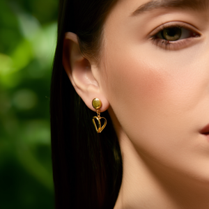 PBBA-346 Boucles d'oreilles pendantes tendance, élégantes et stylées - Product Image 3