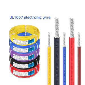 Cable AWM 1007 vw 1 <span class=keywords><strong>80</strong></span> ° Cable Electrónico Flexible de PVC Aislado de 300 V, 1007, de un Solo Núcleo, de Cobre Estañado - Product Image 3