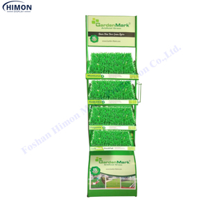 Estante de exhibición de césped artificial, 5 estantes de metal para tienda, personalizado - Product Image 4