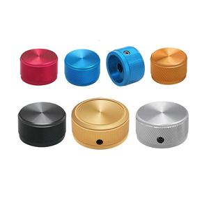 Manopola per tastiera meccanica in metallo anodizzato zigrinato in acciaio inossidabile al titanio con lavorazione Cnc personalizzata - Product Image 6