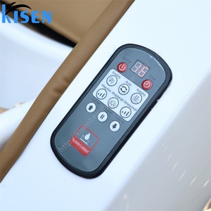 KISEN Lit de massage électrique haut de gamme pour salon de coiffure, avec cycle d'eau, vapeur et physiothérapie intégrée pour le traitement capillaire - Product Image 4
