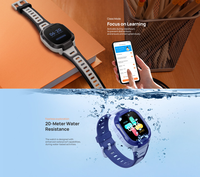 Montre connectée pour enfants Mibro P6, téléphone Android, écran TFT carré, assistant vocal IA, bouton SOS, appel vidéo, positionnement, réveil, IP67