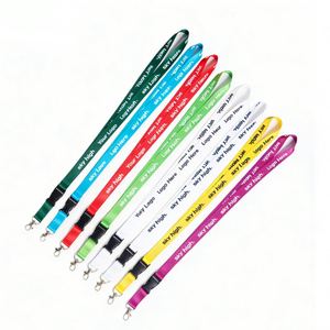 Color Weaving Work Permit DIY Exhibition Mobile Neck Rope Heat Transfer Printing Chest Card Access Card Custom <b>Lanyard</b> - Product Image 1