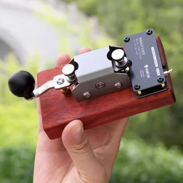 Stock Telegraph Keyer Morse-code Cw Practice Plc