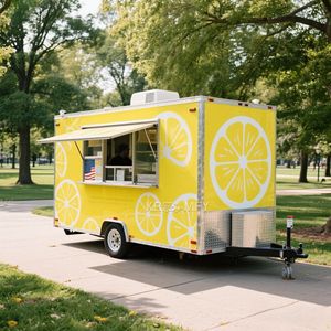 2025 <b>Mobile</b> <b>Bar</b> Ice Coffee Crepe Hot Dog Candy Trailer Food Truck <b>For</b> <b>Sale</b> Remolque De Comida - Product Image 2