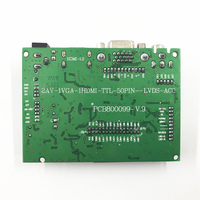 LVDS-Signal 1920x1080(UFG) 6/8 Bit FHD LCD-Panel kompatibel - VGA AV-Anschluss LCD-Steuerplatine