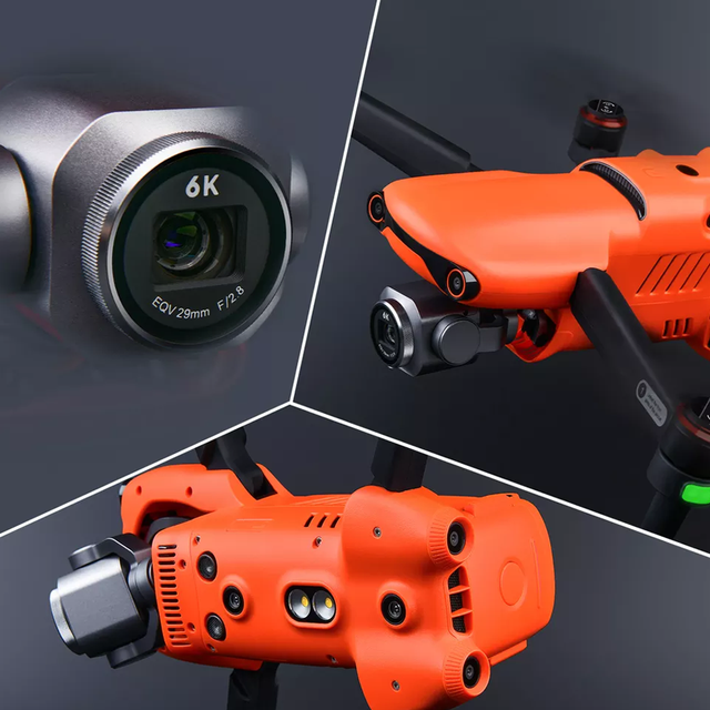 Original Autel Robotics EVO II Pro V3 Folding Carbon Fiber 1 Inch CMOS 20M Pixels UAV 15km HD Transmission EVO 2 Pro V3 6K Drone