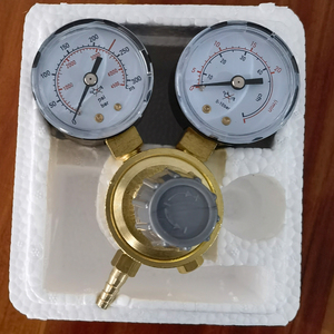 ตัวปรับแรงดันแก๊สอาร์กอนทองเหลืองขนาดเล็กสำหรับงานเชื่อม - Product Image 1