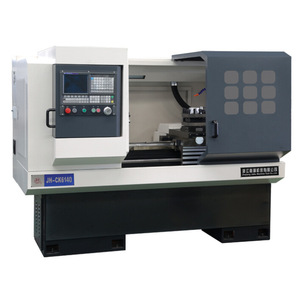 Torno CNC Jiahu JH CK6132 con 8 estaciones de herramientas, longitud de mecanizado de 200 mm, máquina de torneado de precisión para trabajo medio. - Product Image 1