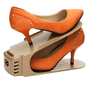 Adjustable <b>Shoe</b> Organizer Footwear Support Slot Space Saving Cabinet Closet Stand <b>Shoes</b> Storage <b>Rack</b> Shoebox - Product Image 1