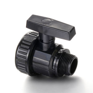 3/4 Zoll schwarzer PVC-Gewinde-Außen-und Innengewinde - Product Image 2