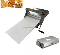 Machine à étaler la pâte manuelle pliable, pour comptoir, pour fonds de pâtisserie, pizzas, épaisseur réglable, nouvelle, facile à utiliser, pour boulangerie